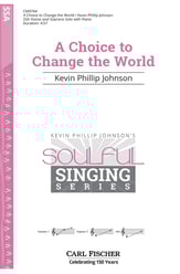 A Choice to Change the World SSA choral sheet music cover